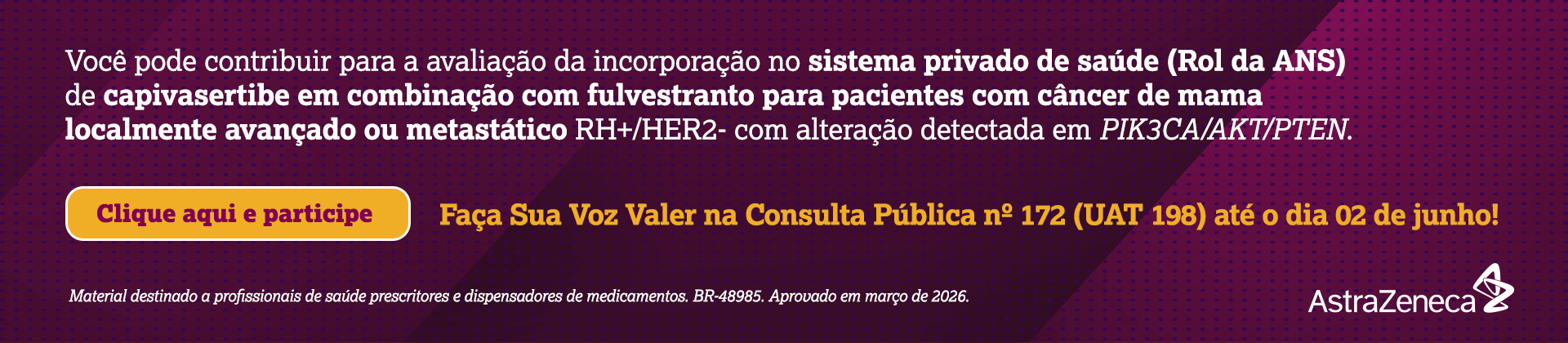 O portal da AstraZeneca para profissionais de saúde - AZMED